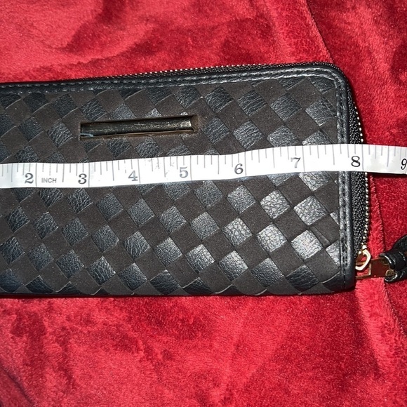 Ardene  quilted matte black long Wallet - Picture 5 of 11